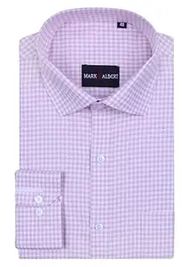 MARK & ALBERT Men's Cotton Formal Shirt