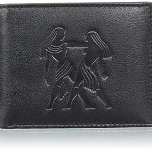 Justrack Men Black Color Genuine Leather Wallet (LWM00197-JT_5)