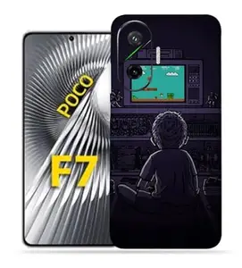Layers skins Mario Play Poco F7 Layer Skins Mobile Back Skin Rear Screen Guard Protector Film Wrap (Coverage - Back+Camera)