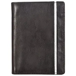 Leatherman Fashion LMN Genuine Leather Men Black Size Medium Note Case 8625K(11 cc Card Slots)