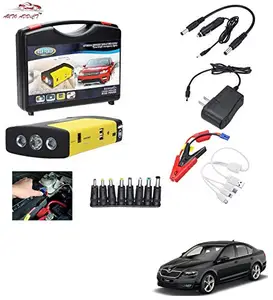 AUTOADDICT Auto Addict Car Jump Starter Kit Portable Multi-Function 50800MAH Car Jumper Booster,Mobile Phone,Laptop Charger with Hammer and seat Belt Cutter for Skoda Octavia New(2014-Present)