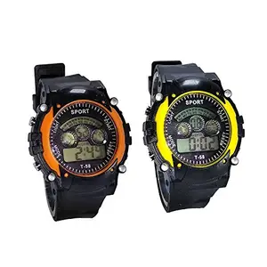 S S TRADERS Zest4Kids - Casual Sport Watch with Seven Lights and Seven Colour, Week Display in Round Dail - Boys/Men/Kids - Best Return Gift 251