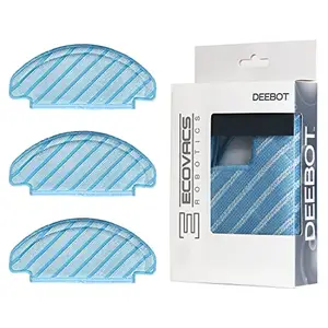 ECOVACS ECOVACS DEEBOT OZMO 950 Original Reusable Mopset, 3 X Reusable Mopping Pads, Compatible only with DEEBOT OZMO 950