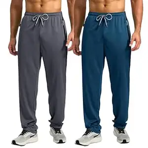 Visit the Pinkmint Store Pinkmint Men's Combo Track Pant l Spendex Pocket Regular Track Pant l Stylish Sports & Gym Wear (Pack of 2)