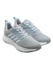 Action ATG-752 Ultra Comfort Breathable Cushioned Sports Lace-Up Running Shoes for Men(Light Grey Sky,10)