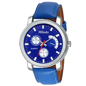 Mikado New Blue dial Fashion Casual Analog Watch for Men and Boys