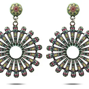 YouBella Jewellery Valentine Collection Bohemian Earrings for Girls and Women