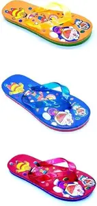 BUTAX Girls Slip On Slipper Flip Flop (Multicolor) kids combo obr 12