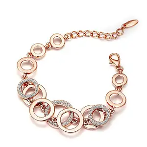 Jewels Galaxy Diamonds Bracelets Star Moon Multi Design Bracelet for Women/Girls (CT-BNGR-49001)