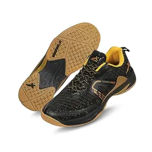 Vector X Spark-5000 Badminton/Tennis Court Shoe Black-Gold
