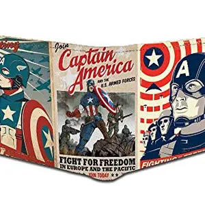 FASHION DUET Genuine Wallets for Men, Black|Canvas Wallet for Men | Mens Wallet with 6 Card Slots | Gift for Valentine Day, Father's Day, Birthday, Raksha Bandhan