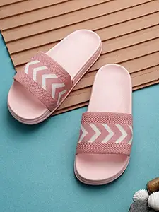 Pampy Angel Combo Pack of 2 Slipper/Flip Flops/Slides for Women,(Pika-Purple,Fly-BAro-Pink),37 (Euro)