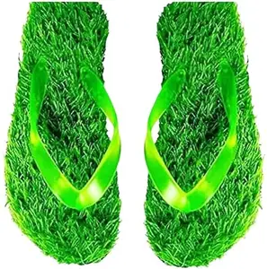 Double Soft Comfortable Grass Eva Rubber Healthy Slippers For Men's And Boy's Flip Flops (7)