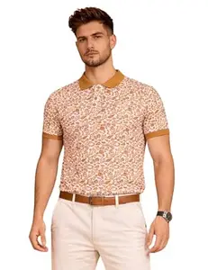 MS Comfort Polo T-Shirt for Men | Comfortable Rich Cotton Tee, Collar & Half Sleeve Regular Fit | Stylish & Premium All Day Wear | Casual Mans T-Shirt