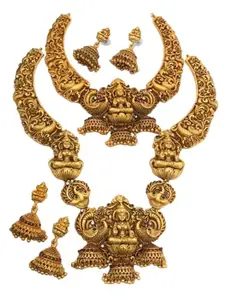 Moksha Art Women No Metal Type No Gemstone Classic Jewellery Set (Multicolour) |1059