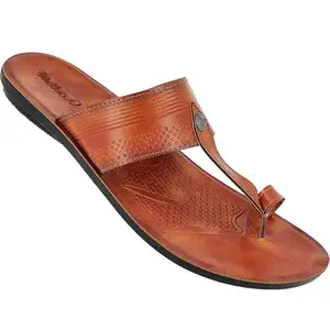 WALKAROO GG8225 Mens Casual and Regular Wear Covering Sandals - Tan