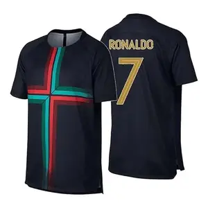 Sports Soccer Football Portug Boys Jersey Ronaldo 7 Home Kit Jeresy T-Shirt(Men, Kids, Boys)(10-11Years) Multicolour