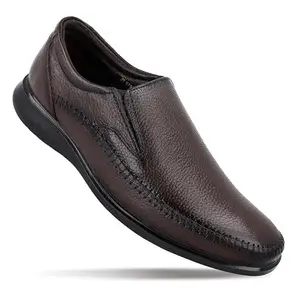 JOHN TAYLOR JT97511 Genuine Premium Leather Formal Shoes for Men - Brown
