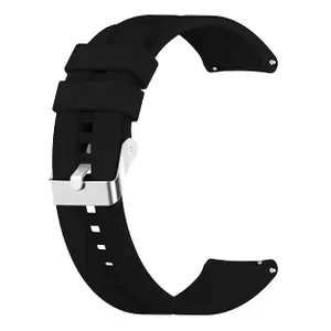 ACM Watch Strap Silicone Belt 22mm compatible with Noise Colorfit Pulse Grand 2 Smartwatch Classic Band