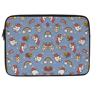 Crazyify Toys Printed Laptop Sleeve/Laptop Case Cover/Laptop Bag 15 inch with Shockproof & Waterproof Linen On All Inner Sides | MacBook/Laptop Sleeve for Men & Women