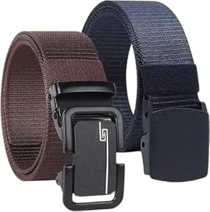 Adjustable Men’s Belt with Stylish Buckle | Heavy-Duty, Stylish & Adjustable|SL_184