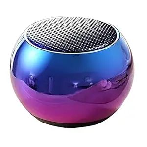 J-B-L Mini Boost 4 Colorful Wireless Bluetooth Speakers Mini Electroplating Round Steel Speaker