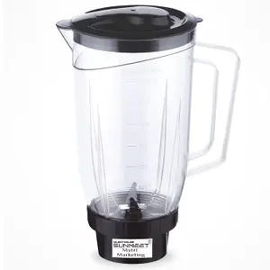 Silentpowersunmeet Silentpowersunmeet Juicer Jar for Mixer Grinder Juicer Jar ABS Plastic Capacity 1500ML S33 Mixer Juicer Jar(1500 ml)