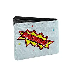 styleme Canvas Wallet for Man,Boys 6 Card Holder Wallet Dsigner Multicolor Genuine Leather Wallet ( wn 161