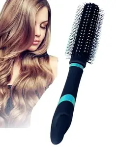 Ekan Hair Combs For Women Round Brush For Blow Drying With Natural Soft Bristle Professional Round Hair Brush For Hair Styling, Drying (Random Colors)