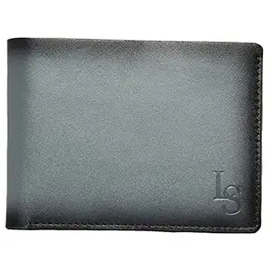 LOUIS STITCH Mens Gradient Style Green Leather Wallet RFID Blocking Italian Leather Purse Men Wallet |Czech_EU|