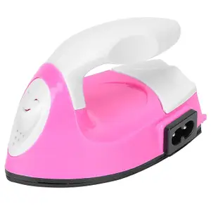 Mini Iron, Low Electricity Consumption Mini Heat Press 1.5 Minutes Preheated for DIY Hand-Made Spelling Peas