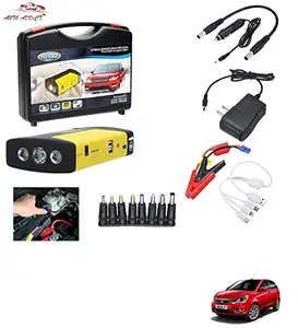 AUTOADDICT Auto Addict Car Jump Starter Kit Portable Multi-Function 50800MAH Car Jumper Booster,Mobile Phone,Laptop Charger with Hammer and seat Belt Cutter for Tata Bolt