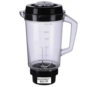 Sunmeet Durable Multipurpose Grinding Blending jar for Mixer Grinder ABS Body (1200ML)