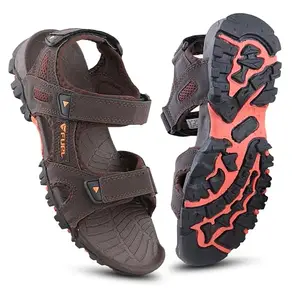 FUEL Timberland Comfortable Versatile Sporty Casual Sandals for Men (Brown, 11UK)