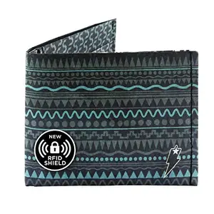 Supervek Azetic Empire Stitched Paper Wallet | Vegan Paper Slim Tyvek Bifold Mens Wallet | Men's Mighty Credit Card Holder Purse Wallets, Gifts for Him Boys Gents - RFID Blocking