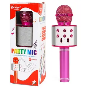 Hamleys Party Mic for Kids, Pink, 5Y+