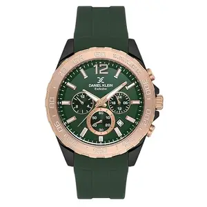 Daniel Klein Green Dial Exclusive Men Watch - DK.1.13742-4