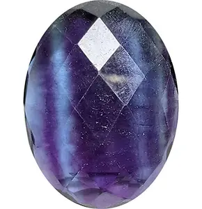 Aldomin� Natural Multi Color Fluorite Faceted Healing Crystal Cabochon For Pendant 02