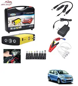 AUTOADDICT Auto Addict Car Jump Starter Kit Portable Multi-Function 50800MAH Car Jumper Booster,Mobile Phone,Laptop Charger with Hammer and seat Belt Cutter for Maruti Suzuki Ertiga Old (2011-2018)