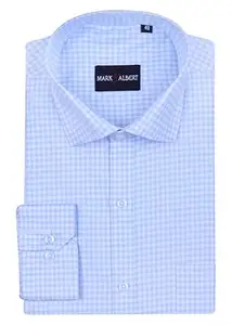 MARK & ALBERT Men's Cotton Formal Shirt