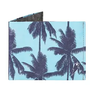 Supervek Miami Bluez Stitched Paper Wallet - Vegan Minimalist Paper Slim Bifold Mens Wallet - Men's Credit Card Holder Purse Wallets, Gifts for Him Boys Gents