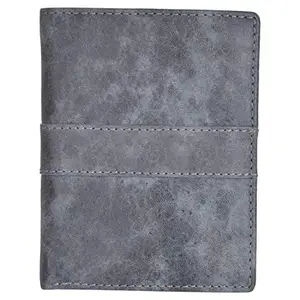 Leatherman Fashion LMN Genuine Leather Black Men Wallet 6 Card Slots