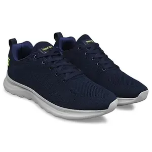 Sspoton Sspot Boost 68 Casual Shoes for Men | Men Running Shoes | Walking Shoes| Gym Shoes | Lightweight Lace-Up Shoes for Men's (Navy Green) 8UK