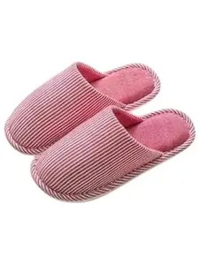 DRUNKEN Slippers For Women Men Winter Sandals Casual Flats Home Footwear Man Girls Sliders Flip Flops Chappals Ladies Clogs Sleeper Slides Stylish Ortho Soft Red - 10-11(UK)