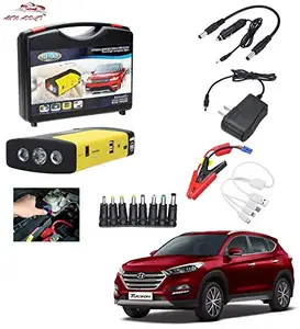 AUTOADDICT Auto Addict Car Jump Starter Kit Portable Multi-Function 50800MAH Car Jumper Booster,Mobile Phone,Laptop Charger with Hammer and seat Belt Cutter for Tucson