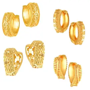 VFJ VIGHNAHARTA FASHION JEWELLERY Vighnaharta Golden Alloy Stud Earrings Combo Set(Sales Package-4 Pair Earrings) Alloy Stud Earring[VFJ1788-1961-1813-1956ERG]