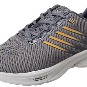 Aqualite Men FIZI Shoes, D.Grey/Mauve, 8 UK/India