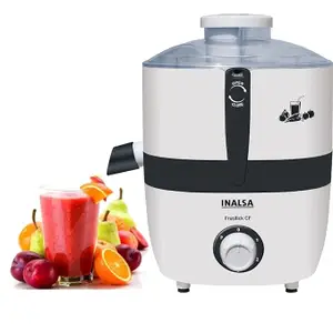 Inalsa Electric Juicer for Fruits and Vegetables Centrifugal Juicer 500 Watt- Fruitilick CF| Juicer Mesh
