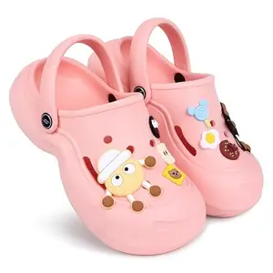 CASSIEY Latest Fashionable Comfortable Lightweight Casual Clogs Sandal for Women's- Pink