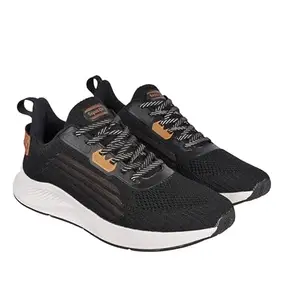 Sspoton Sspot On SNAP Men's Sports Shoes | Running | Training & Gym Shoes (Black) _8UK